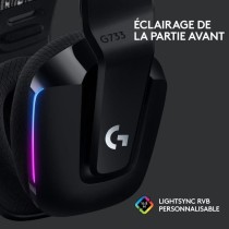 Casque gamer - Sans fil - LOGITECH G - G733 Lightspeed - Noir