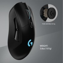 Souris gamer - Sans fil - Logitech G - G703 Hero - Noir