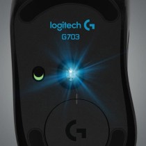 Souris gamer - Sans fil - Logitech G - G703 Hero - Noir