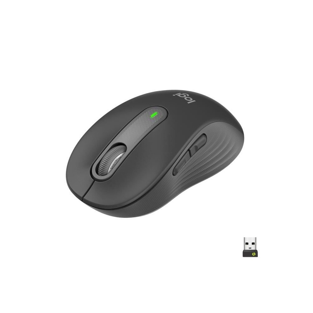 Souris - Sans fil - Logitech - M650 - Silencieuse - Graphite