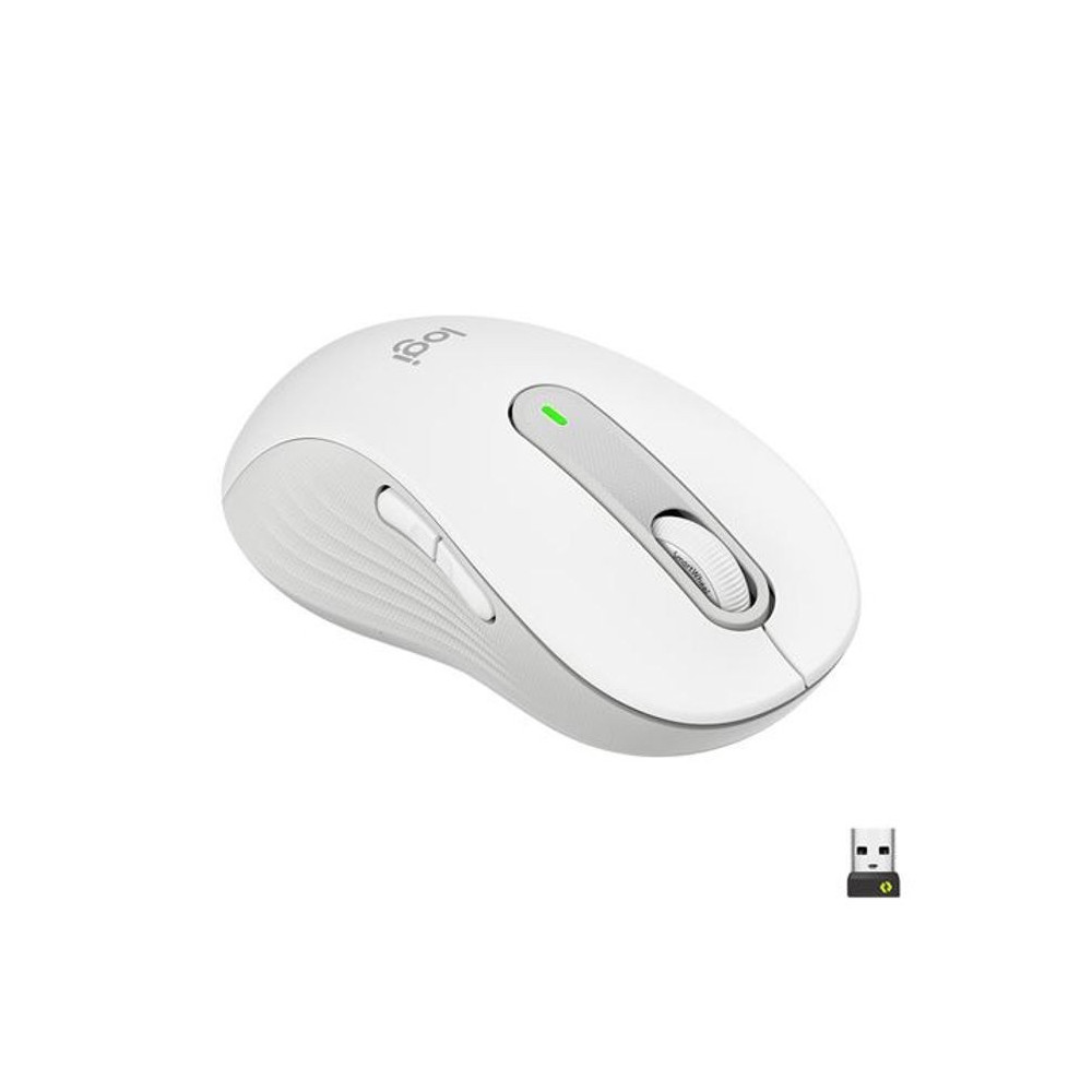 Souris - Sans fil - Logitech - M650 - Gaucher - Blanc