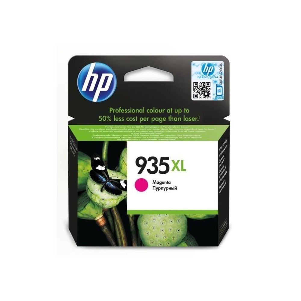 HP 935XL Cartouche d'encre magenta grande capacité authentique (C2P25AE) pour HP OfficeJet 6230/6820/6830