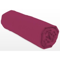 Drap-housse - LOVELY HOME - LH71607 - 180x200+35 cm - Fuchsia