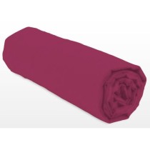 Drap-housse - LOVELY HOME - LH71611 - 160x200+30 cm - Fuchsia