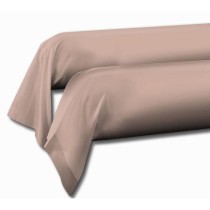 Lot de 2 taies de traversin - LOVELY HOME - LH71618 - 85 x 185 cm - Ro