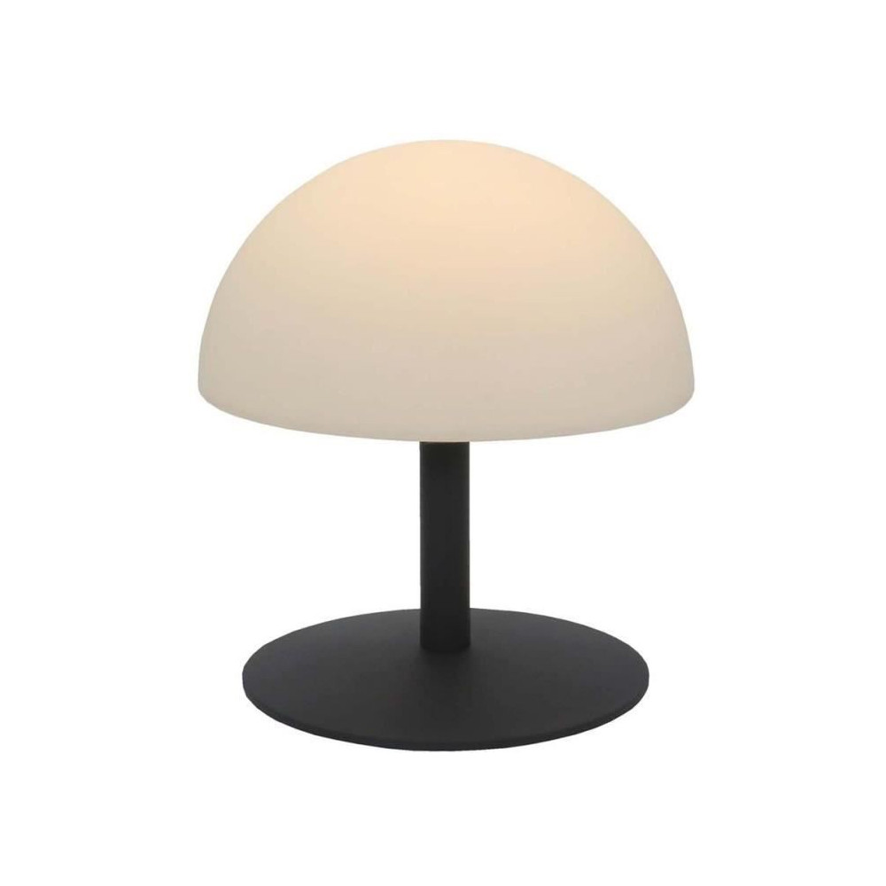 Lampe de table sans fil - LUMISKY - NEPTUNE ROCK - H20 cm- Pied en aci