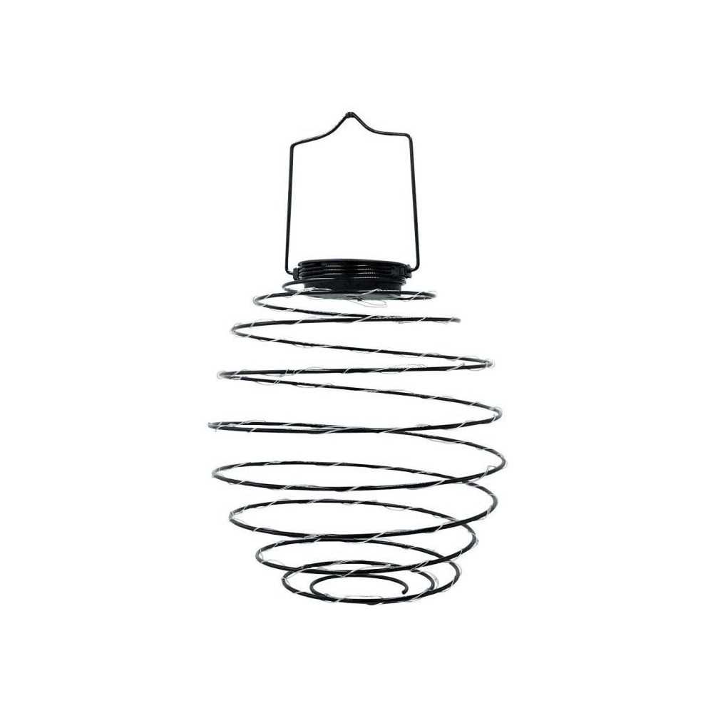 Suspension solaire - LUMISKY - ORION - H37 cm - Spirale micro - LED bl