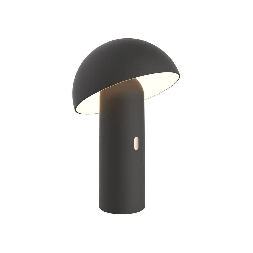 Lampe de table sans fil - LUMISKY - TOD BLACK - H28 cm - Tete orientab