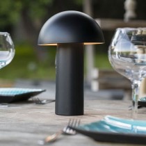 Lampe de table sans fil - LUMISKY - TOD BLACK - H28 cm - Tete orientab