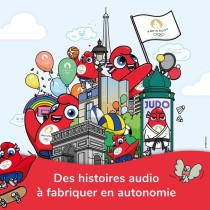 Console Educative - Ma Fabrique a Histoires JO Paris 2024 - Lunii - Co