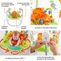 Fisher-Price - Jumperoo Jungle Sons et Lumieres - Youpala CHM91