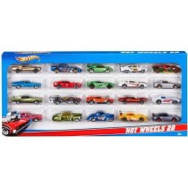 Hot Wheels - Coffret De 20 Véhicules - Petites voitures - 3 ans et +