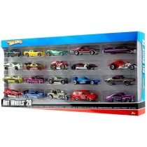 Hot Wheels - Coffret De 20 Véhicules - Petites voitures - 3 ans et +