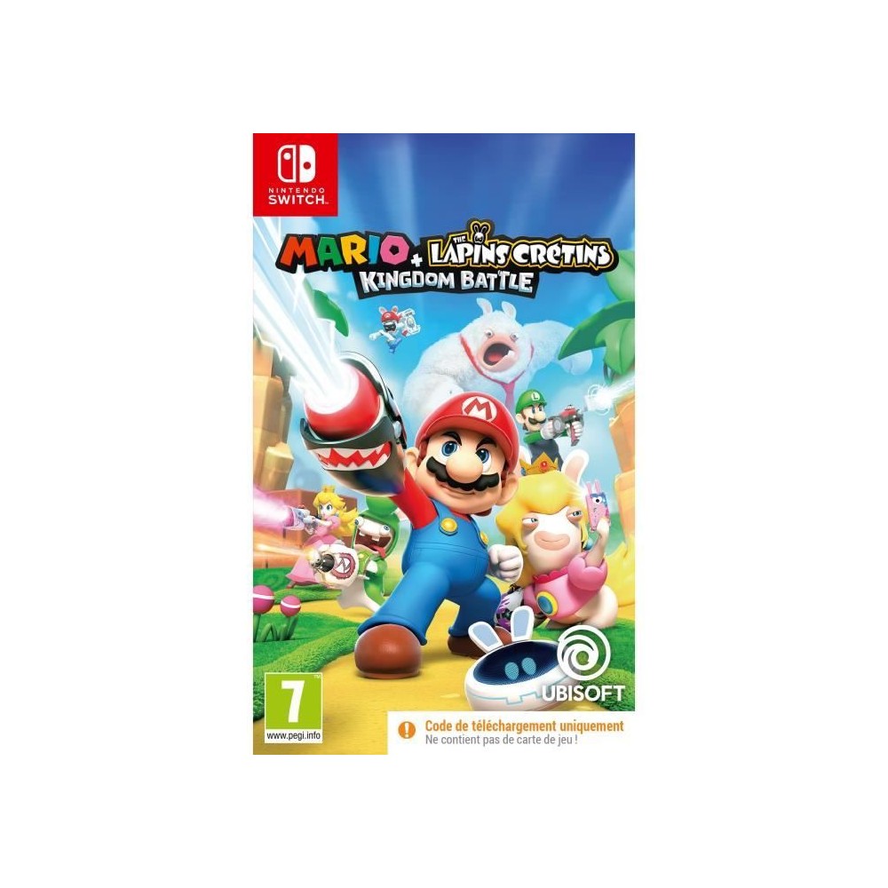 Mario + Les Lapins Crétins Kingdom Battle (Code dans la boite) Jeux S