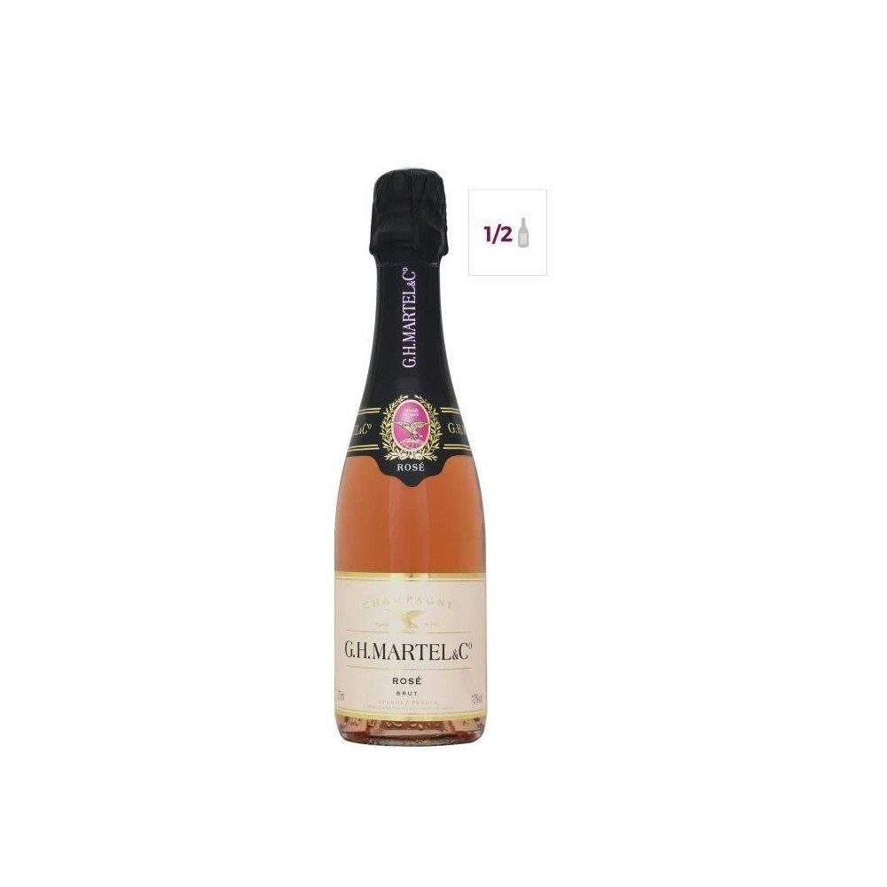 Champagne G.H. Martel Rosé - 37,5 cl