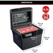 Caisse de Sécurité Anti feu - MASTER LOCK - FHW40300EURHRO - Ignifug