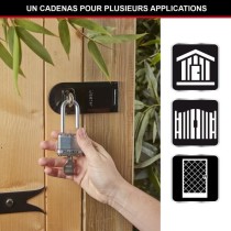 Cadenas Haute Sécurité - MASTER LOCK - M1EURDLFCC - A Clé - Acier L