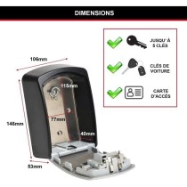 Armoire de sécurité Masterlock Boîte a clés 5403EURD Format XL