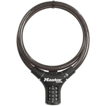 Antivol Vélo - MASTER LOCK - 8229EURDPRO - 90 cm de câble - Noir - A