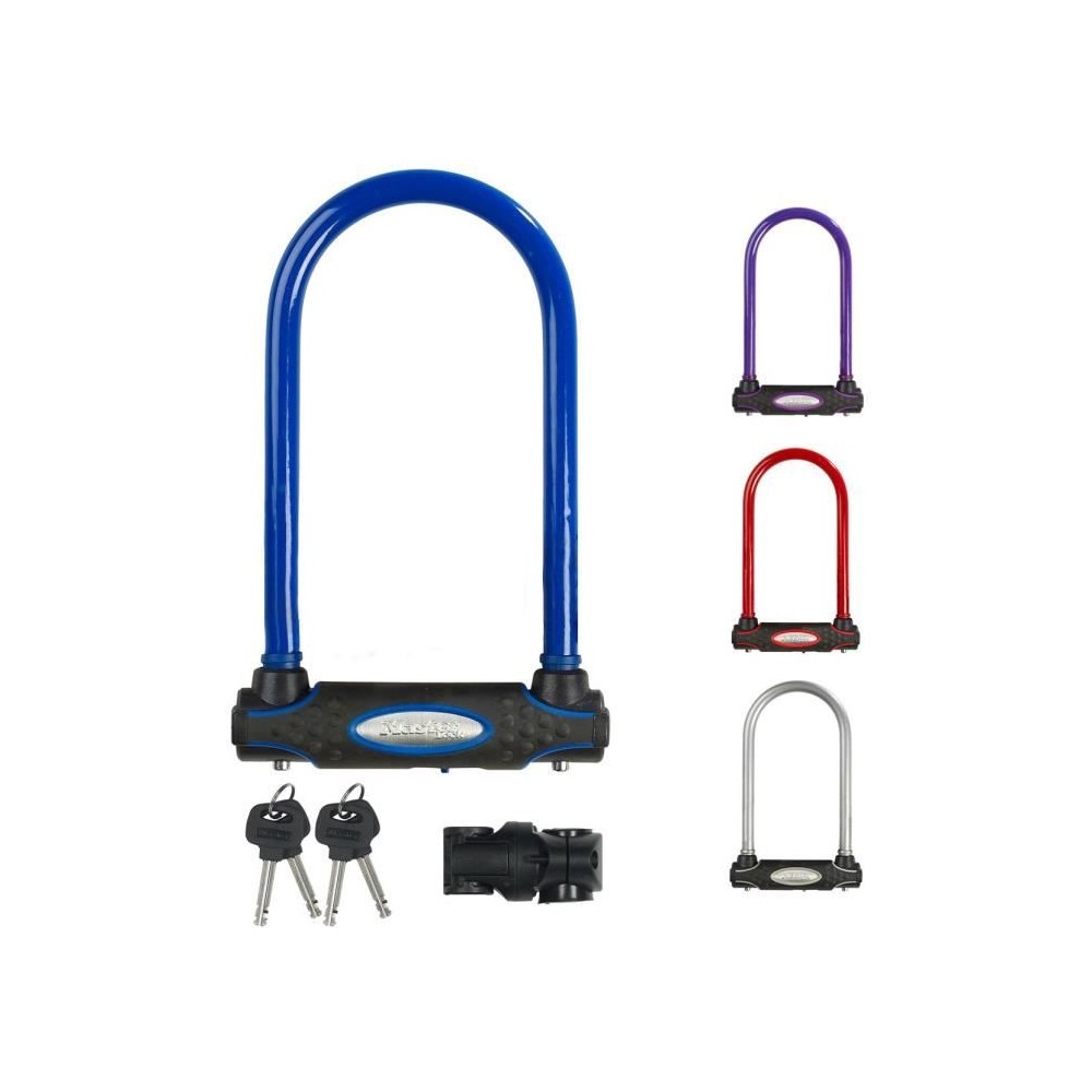 Antivol Vélo U a Clé - MASTER LOCK - 8195EURDPROCOL - Corps en Acier