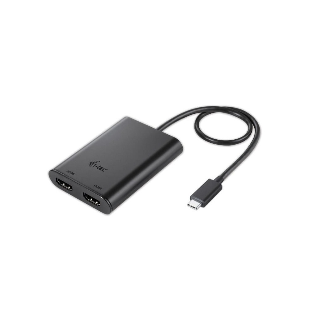 Adaptateur I-TEC USB-C 2x HDMI jusqu`a 2x4K 30Hz