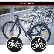 Antivol Vélo U - MASTER LOCK - 8279EURDPRO - Acier Cémenté, Clé, C