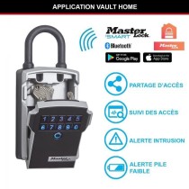 MASTER LOCK Boîte a Clé Connectée - Bluetooth ou Combinaison - A An