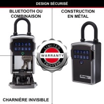 MASTER LOCK Boîte a Clé Connectée - Bluetooth ou Combinaison - A An