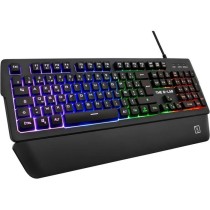 Clavier Gamer - The G-Lab - KEYZ PALLADIUM - Filaire - RGB - Repose Poignet - Azerty - Noir