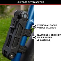 Antivol Vélo Pliable - MASTER LOCK - 8335EURDPRO - Acier Trempé, 4 C