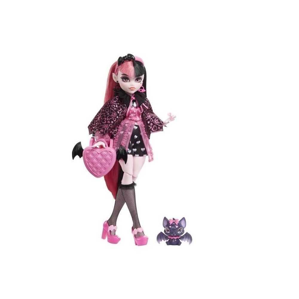 Monster High-Draculaura-Poupée avec chauve-souris de compagnie HHK51