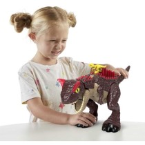 Jurassic World Imaginext-Jouet dinosaure Carnotaurus avec attaque de p