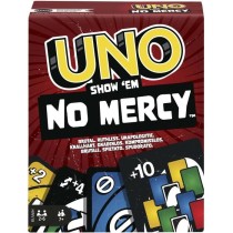 Mattel Games - UNO No Mercy-Jeu de cartes pour toute la famille, enfan