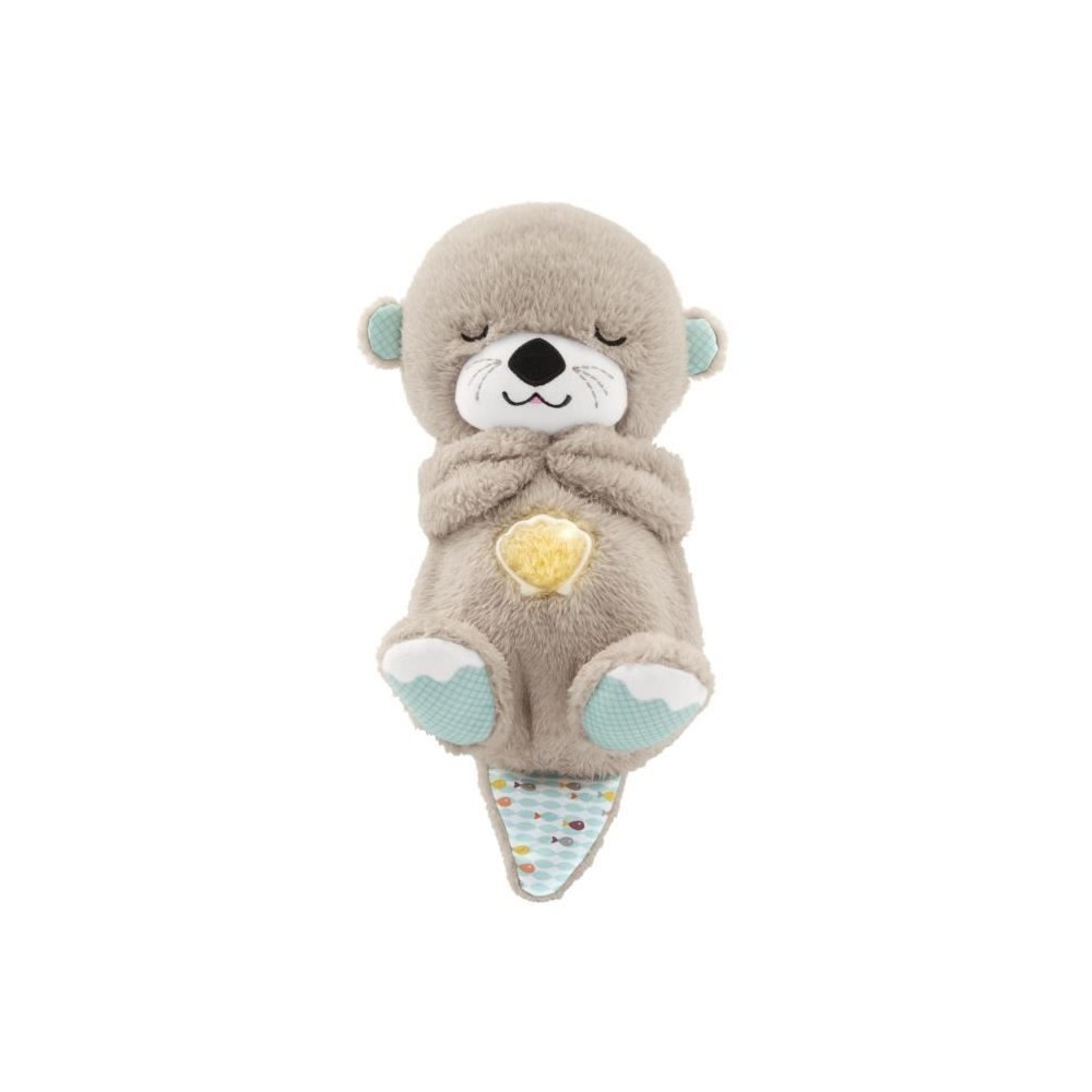 Fisher-Price - Ma Loutre Câlins Bonne Nuit - Peluche Veilleuse Bébé