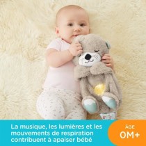 Fisher-Price - Ma Loutre Câlins Bonne Nuit - Peluche Veilleuse Bébé