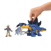 Imaginext-Jurassic World-Stégosaure et le Dr Grant GVV64