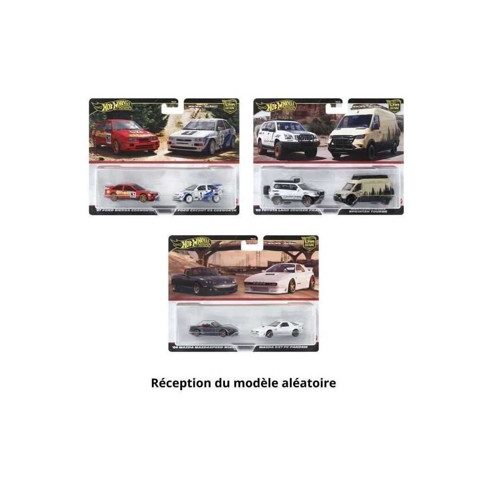 Hot Wheels-Car Culture-Coffret Premium 2 véhicules HBL96