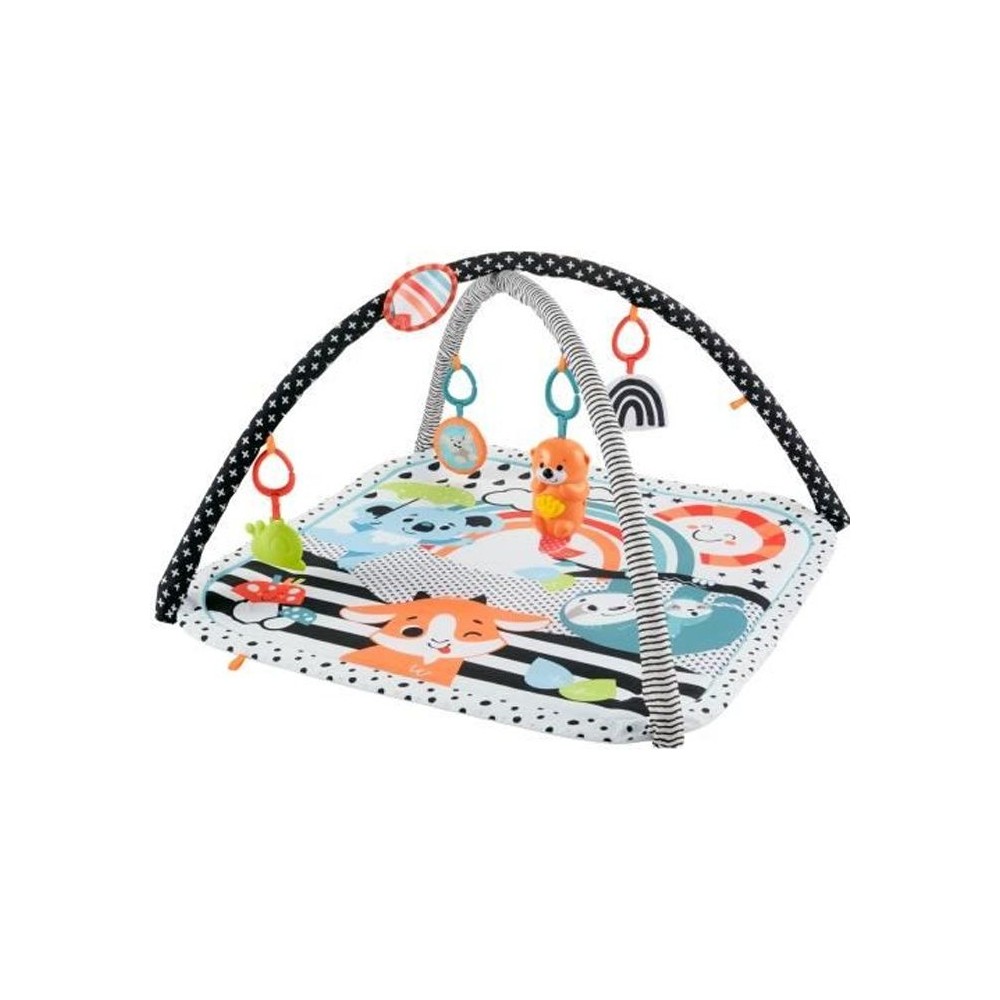 Fisher-Price - Mon Tapis d'activités 3 en 1 sensoriel - Tapis Bébé