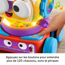 Fisher-Price - Jo le Robot 4 en 1 - Eveil 1er âge - Des 6 mois HCK38