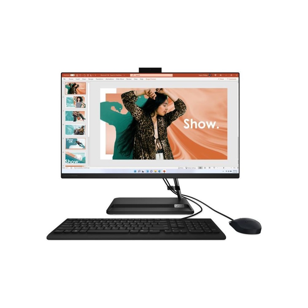 PC de Bureau Tout-en-un - LENOVO IdeaCentre 3 27IAP7 - 27 FHD - Intel Core i7 13620H - 16Go RAM - 1 To SSD - Sans Windows