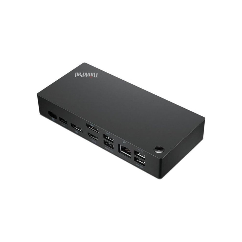 Station d'accueil - LENOVO - 40AY0090EU - Avec Fil USB 3.2 Gen 1 (3.1 Gen 1) Type-C - Noir