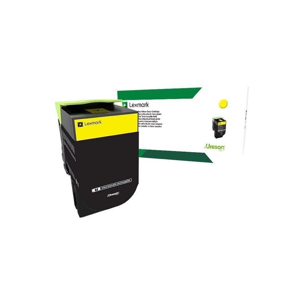 Lexmark 71B20Y0 Cartouche de toner jaune, programme de retour