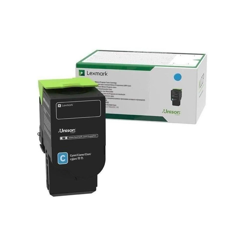 Lexmark C242XC0 Cartouche de toner cyan extra longue durée, programme de retour