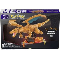 MEGA-Pokémon-Dracaufeu en Mouvement, a construire (1 663 pcs) HMW05