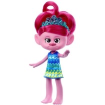 DreamWorks-Les Trolls 3-Reine Poppy Tendance, poupée inspirée du fi