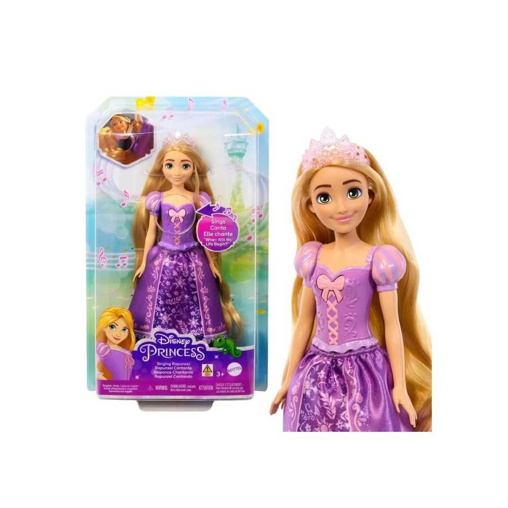 Raiponce Mattel Poupée Disney Princesses - Poupée Chantante HPH55