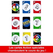 Mattel Games - DOS-Seconde Édition-jeu de cartes pour les enfants et