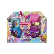 DreamWorks-Les Trolls 3-Coffret Mont Rageous, poupée et accessoires