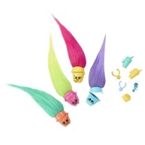 DreamWorks-Les Trolls 3-Coffret Mont Rageous, poupée et accessoires