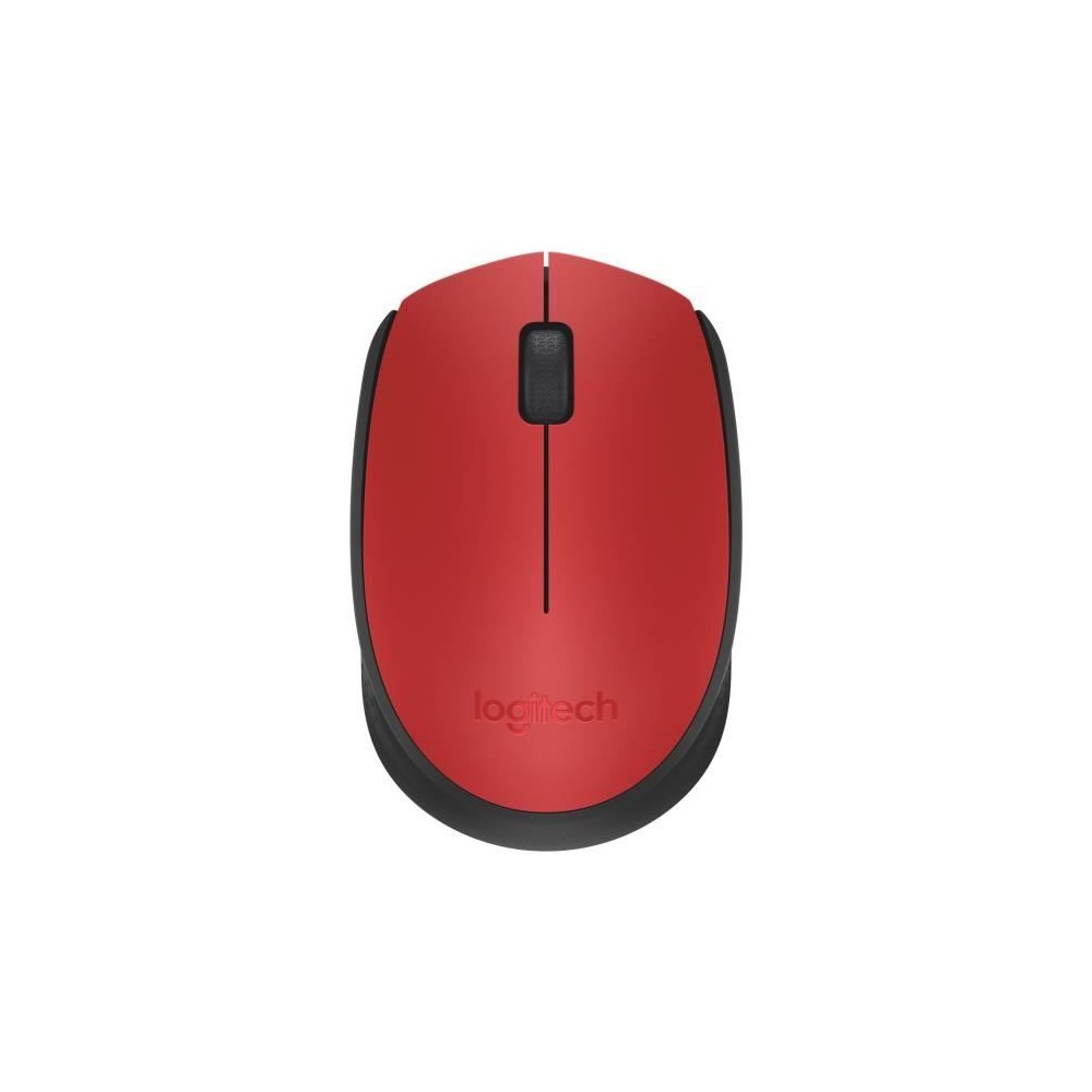 Souris - Sans Fil - Logitech - M171 - Ambidextre - Rouge